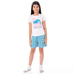 PIONIER - Pijama Conjunto Gamuza Niña Jelina