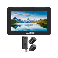 GENERICO - Monitor Feelworld F5 PRO + 2 Baterias F970 + Cargador