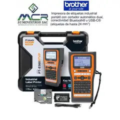 BROTHER - Impresora de Etiquetas Industrial + Bluetooth y USB-C hast24mm