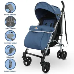 KIDS - Coche Bastón para Bebé Deportivo «COMBI» BLUE