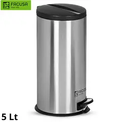 FACUSA - Papelera 5Lt Clean D21X265Cm -