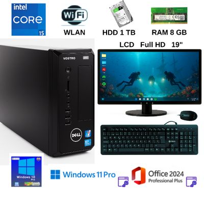 Computadora completa D06S I5, RAM 8GB , HDD 1TB +Windows 11P y Office 2024PP