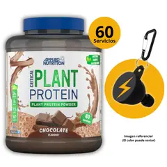 APPLIED NUTRITION - PLANT PROTEIN 1800g CHOCOLATE + PORTASUPLEMENTOS - PROTEÍNA VEGANA