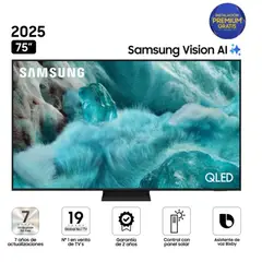 SAMSUNG - TELEVISOR QLED 75" UHD 4K Vision AI Smart TV (2025)