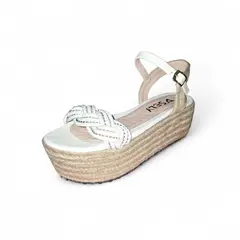 GENERICO - Sandalia Mujer Yomar Err. Precio Forrado Plataforma 7 Cm