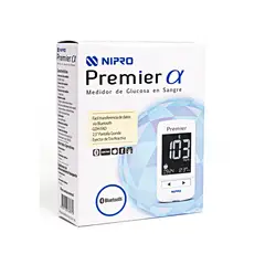 NIPRO - Glucometro Medidor De Glucosa Bluetooth Premier