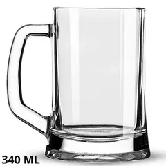 GENERICO - Set de 6 Jarros Chopp Hamilton 340 Ml - Maxim