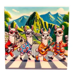 GENERICO - Recuerdo Souvenir Lima Peru - Imán Refrigerador - Present