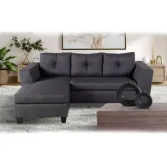 GENERICO - Sofa Golden Multifuncional Gris Oscuro