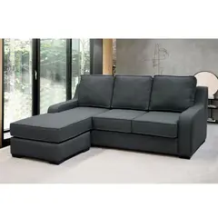 GENERICO - Sofa Marti Multifuncional Gris Oscuro