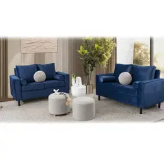 GENERICO - Sofa Libia Star 2-2 Azul