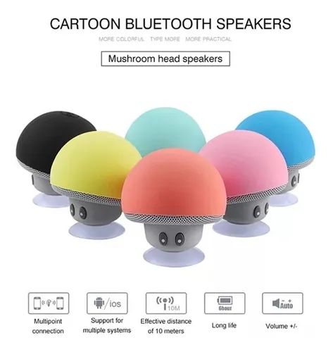 PARLANTE BLUETOOTH MINI PORTATIL CON MICROFONO HONGUITO CON CHUPON