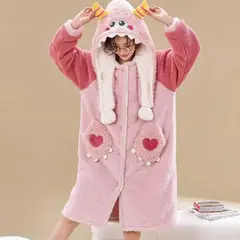 GENERICO - Bata modelo Mostrito felpa