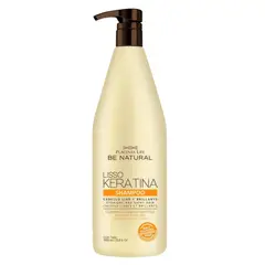 GENERICO - Shampoo Be Natural Lisso Keratina 1 Lt - Be natural