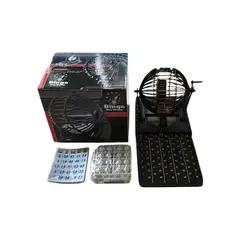 RYBIU IMPORT - Pack2 Bingo Neo Grande para Jugar en Familia en Color Negro