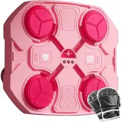 GENERICO - Máquina de boxeo musical para niñas rosado
