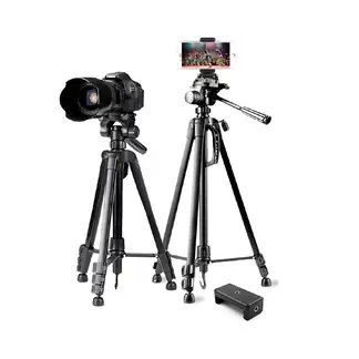 WEIFENG - Trípode para Cámaras y Celulares WT-3570 170cm + Adaptador celular a Trípode