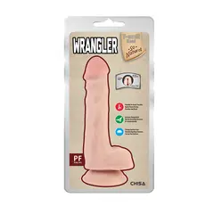 CHISA - Dildo Realista Wrangler 19 cm x Ø 3.9 cm Consolador Articulado