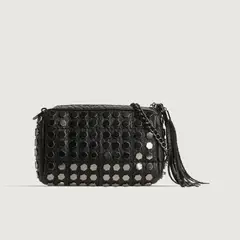 PRUNE - BANDOLERA MARION EFECTO CUERO