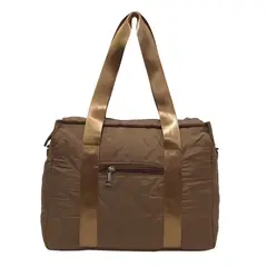 KENGAR - Bolsos Puffer Marrón claro