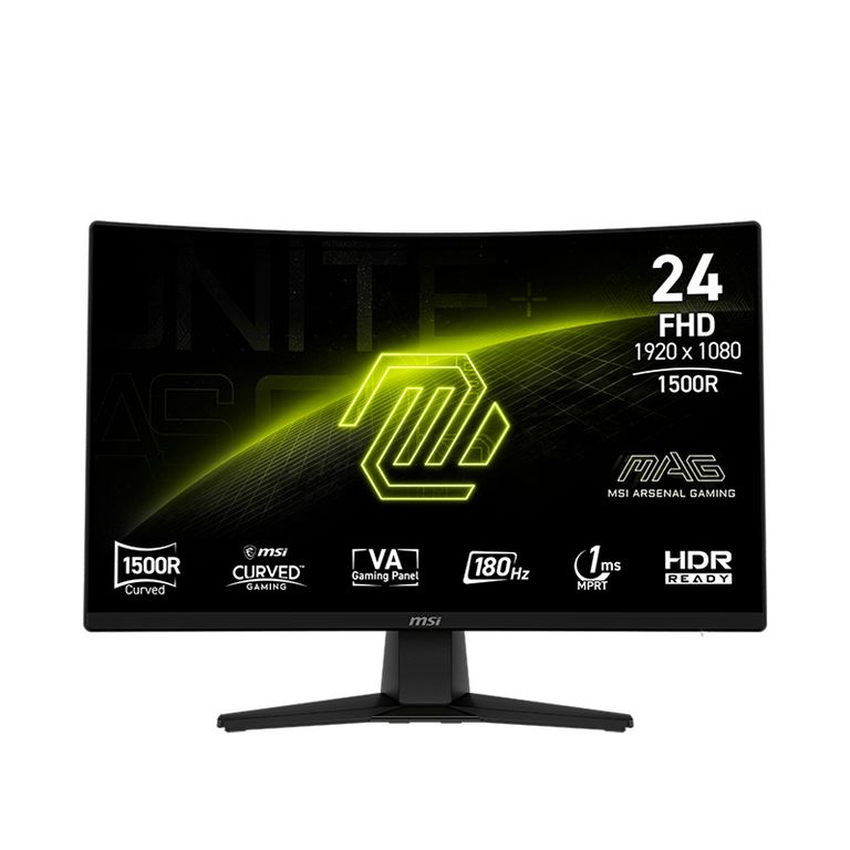MONITOR MAG 242C CURVO 1500R 236” FHD DP 180Hz