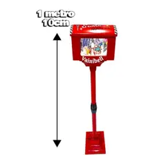 GENERICO - Buzón Navideño Para Cartas Musical y Con Efecto Nieve