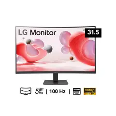 LG - Monitor 32MR50C 315 FHD VA 100Hz HDMI x1 VGA x1 Headphone-Out x1