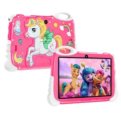TOUMI - Tablet Pegasus Para Niños 7 Pulgadas 6g+128g tableta Android 12