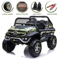 MERCEDES BENZ - Carro a Batería 4X4 «UMNIMONG» Camuflado