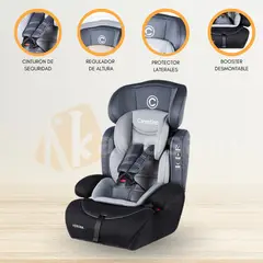 CARESTINO - Silla de Auto para Bebé «VERONA» Gray