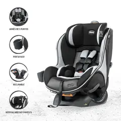 CHICCO - Silla Para Auto »NEXTFIT MAX ZIP AIR VERO USA» Black
