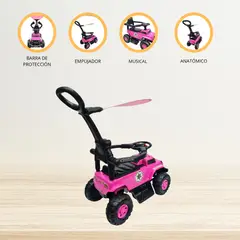 VOYAGE - Correpasillo con Empujador para niños «VGR» PINK
