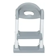 GENERICO - Asiento Inodoro Entrenamiento Escalera Plegable Gris