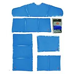 GENERICO - Compresas De Gel Para Frío Y Calor - Set De 6 Piezas