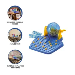 GENERICO - Pack12 Juego para Fiestas de Familia en Color Celeste