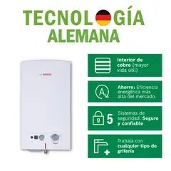 Bosch - Terma a Gas GN Premium 11L Automodulante + Kit