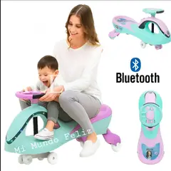 BABY HAPPY - Twiscar para Niños Montable con Luces Musical Frozz