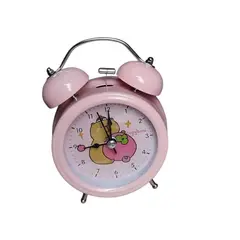GENERICO - Reloj Despertador Campana - Temática Capibara - Rosa