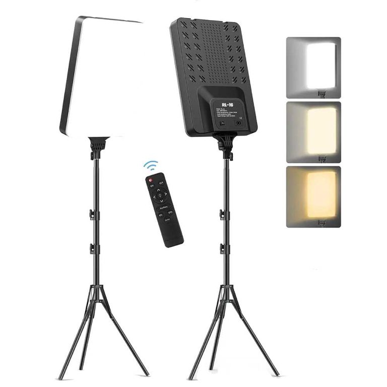 Panel Luz Led para Fotografía y Video con Tripode RL-19