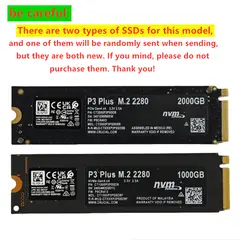 CRUCIAL - SSD P3 Plus 1TB PCIe Gen4 3D NAND NVMe M.2 2280 unidad de estado sólido