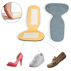 GENERICO - Almohadilla de talonera espuma antitranspirante plantilla para zapato