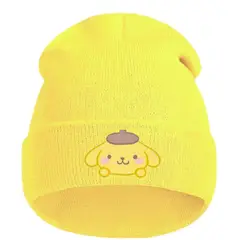 GENERICO - Beanie Chullo Pompompurin Peluche - Niños y Adultos