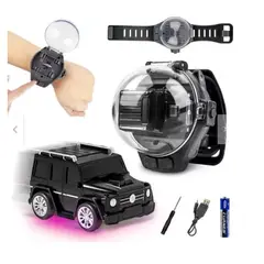 GENERICO - Reloj Con Carro Control Remoto Toy Cars Regalo Cumpleaños