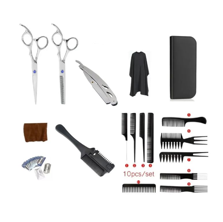 Tijeras profesional barberia peluqueria corte pulidora