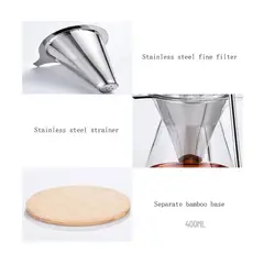 GENERICO - Cafetera COLD BREW 400ML plateado