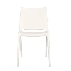 GENERICO - SILLA KIRO MODERNA BLANCO - Diseño minimalista y funcional