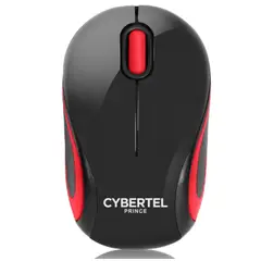 CYBERTEL - Mouse Inalambrico Prince Rojo