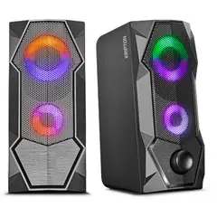 MICRONICS - Parlante Gamer Machine Kripton MIC S324 2.0 RGB 2.5 USB