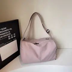 TIOZONEY - Bolsa Gran Capacidad Para Viajes Hombres Y Mujeres Deportes - Rosado