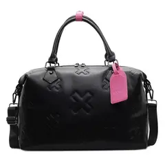 TIOZONEY - Bolsa Gran Capacidad Para Viajes Hombres Y Mujeres Deportes - Negro